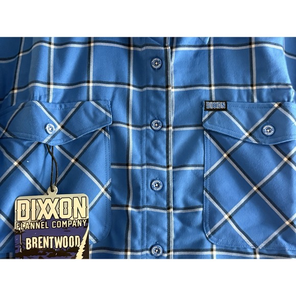 Dixxon Flannel Co. Women Size 2X   Brentwood Cropped Button-Up Shirt New - Picture 4 of 16